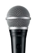 Cardioid dynamic vocal microphone - XLR-QTR cable - PGA48-QTR