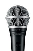 Cardioid dynamic vocal microphone - XLR-QTR cable - PGA48-QTR