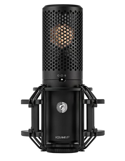 Shure Condenser Mic, Multi-Ptrn Studio Bundle - KSM44MP