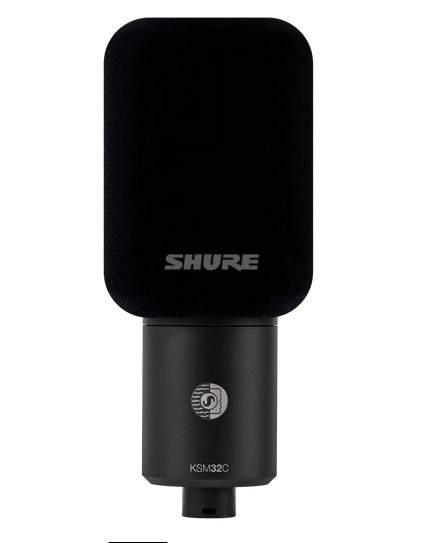 Shure Condenser Microphone W/ Hard Mount - KSM32C-HM