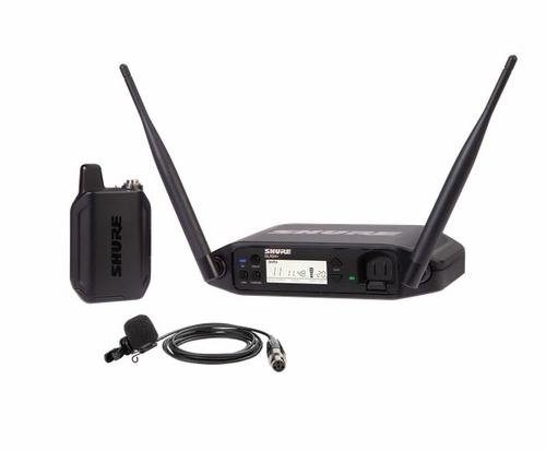 Shure Digital Wireless Presenter System with WL185m Lavalier Microphone - GLXD+ LAVALIER SYSTEM W/WL185M - GLXD14plus-85M-Z3