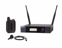 Shure Digital Wireless Rack System with WL185m Lavalier Microphone - GLXD14R+ LAVALIER SYSTEM WITH WL185M - GLXD14Rplus-85M-Z3