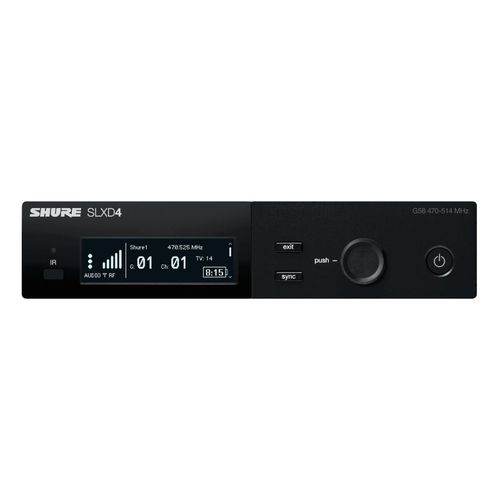Shure Digital Wireless Receiver - SLXD4=-H55