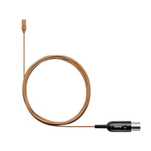 Shure Directional Subminiature Lavalier, Cocoa  - UL4C/C-MTQG-A