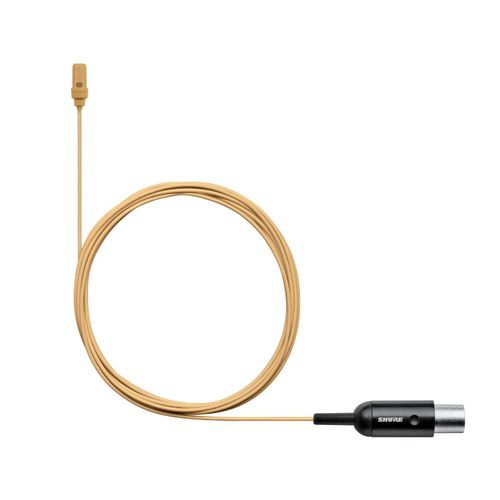 Shure Directional Subminiature Lavalier, Tan  - UL4T/C-MTQG-A