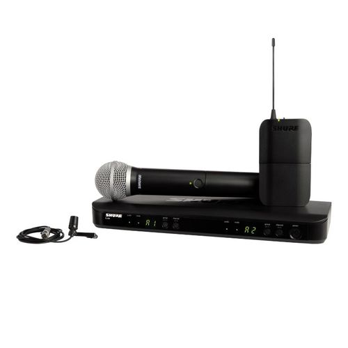 Shure BLX1288 COMBO W/CVL AND PG58 - BLX1288/CVL-H9