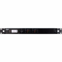 Shure Dual Digital Wireless Receiver with internal power supply, 1/2 Wave Antenna and Rack Mounting Hardware - ULXD4D=-H50