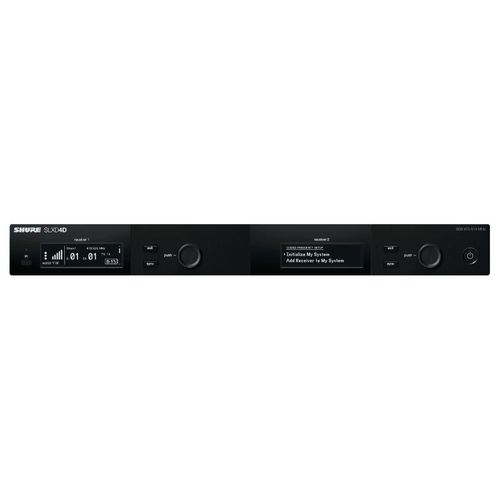 Shure Dual-Channel Digital Wireless Receiver - SLXD4D=-H55