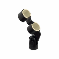 Shure Dual Microphone Mount for 545 Series, SM57 and BETA 57A - A26M