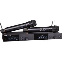 Shure Dual Wireless System With 2 Nexadyne 8/S Handheld Transmitters (514-558MHZ) - SLXD24D/N8SB-H55
