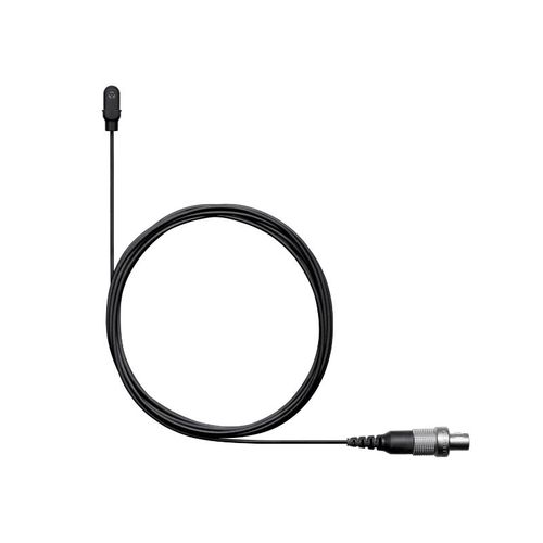 Shure DURAPLEX LAV MIC, BLACK, OMNI, LEMO - DL4B/O-LM3-A
