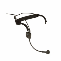 Shure Headworn Cardioid Dynamic Microphone with 4' Cable and XLR Connector with belt clip - WH20XLR