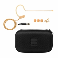 Shure Omnidirectional Earset Headworn Microphone, Tan - MX153T/O-TQG