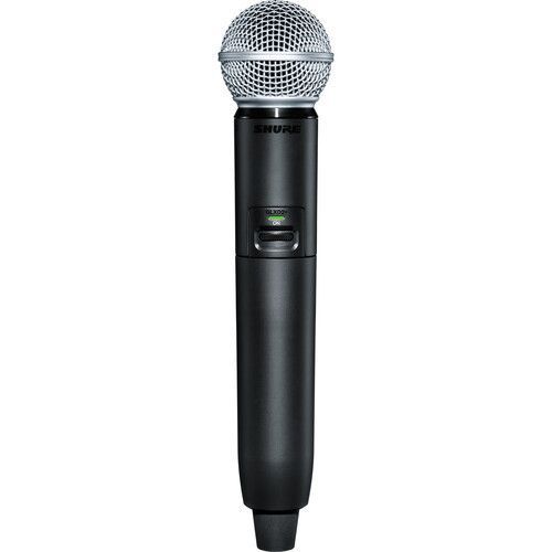 Shure Featuring the BETA 87A vocal microphone, the GLXD2+/B87 Dual Band Handheld Transmitter delivers superior, transparent digital audio. - GLXD2+/B87A=-Z3
