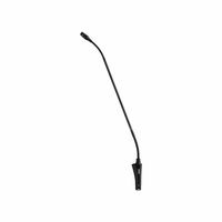 Shure Cardioid-18" Dual-Section Gooseneck Condenser Microphone, Inline Preamplifier, Flange Mount, Black - CVG18-B/C