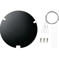 Shure Gripple Mount Kit, Round, Black Cover - A900B-R-GM