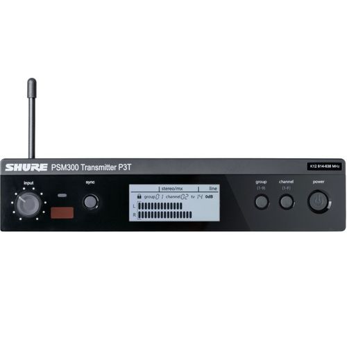 Shure PSM300 WIRELESS TRANSMITTER - P3T=-H20