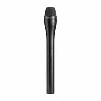Shure Omnidirectional Dynamic, Black Finish with Extended Handle for Interviewing - SM63LB