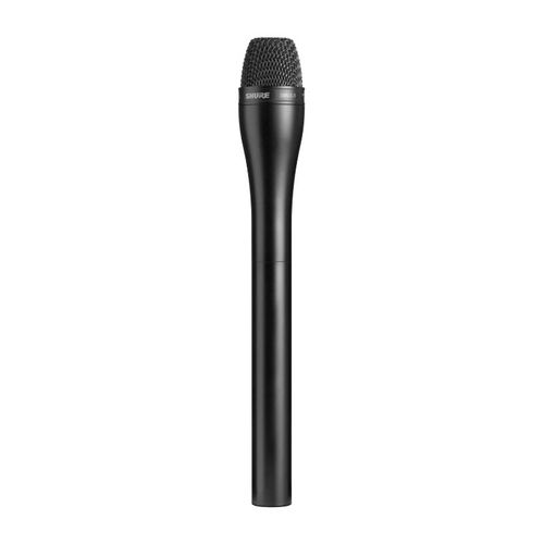 Shure Omnidirectional Dynamic, Black Finish with Extended Handle for Interviewing - SM63LB