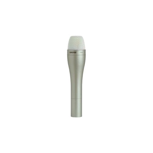 Shure Omnidirectional Dynamic, Champagne Finish with Extended Handle for Interviewing - SM63L