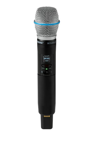 Shure Handheld Transmitter, Beta87A - SLXD2plusB87A-G57