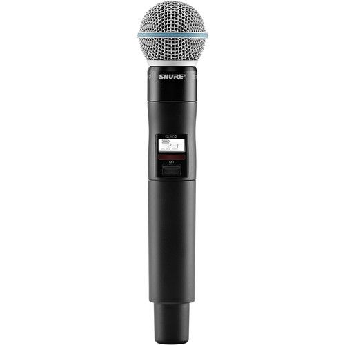 Shure Handheld Transmitter with Beta58A Microphone - QLXD2/B58=-G50