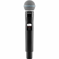 Shure Handheld Transmitter with Beta®58A Microphone - QLXD2/B58=-H50