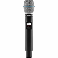 Shure Handheld Transmitter with Beta87C Microphone - QLXD2/B87C=-J50A