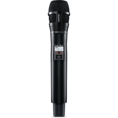 Shure Handheld Transmitter with Nexadyne 8/C Capsule (470-534MHZ) - QLXD2/N8CB=-G50