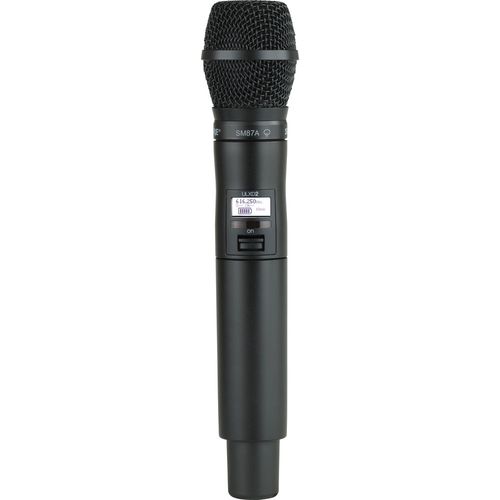 Shure Handheld Transmitter with SM87 Microphone - QLXD2/SM87=-X52