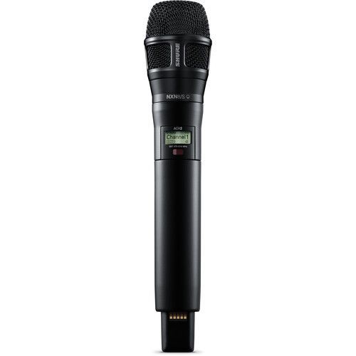 Shure Handheld Wireless Microphone Transmitter Black - ADX2/N8SB=-G57