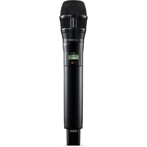 Shure Handheld Wireless Microphone Transmitter Black - ADX2FD/N8SB=-G57