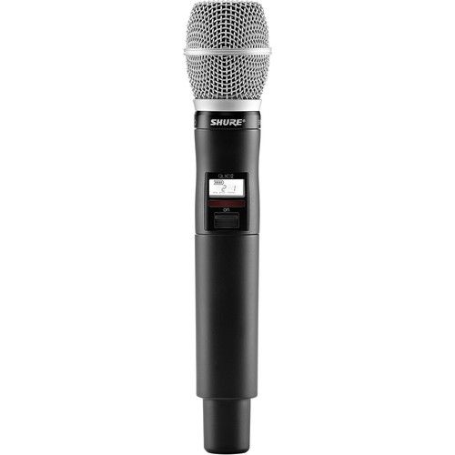Shure Handheld Transmitter with SM86 Microphone - QLXD2/SM86=-G50