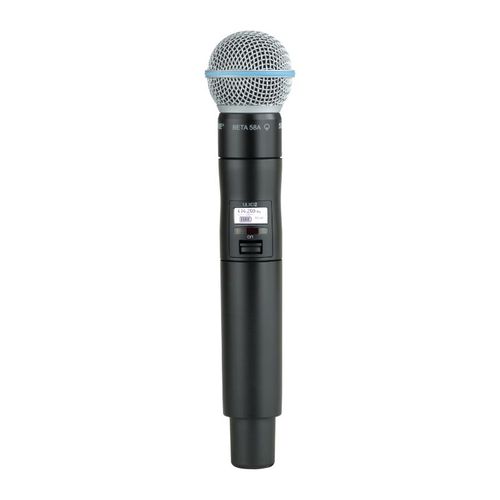 Shure Handheld Transmitter with BETA 58A Microphone - ULXD2/B58=-G50