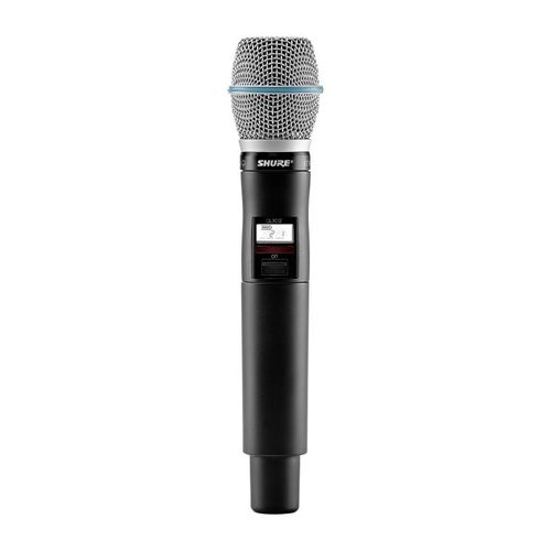 Shure Handheld Transmitter with Beta87A Microphone - QLXD2/B87A=-H50