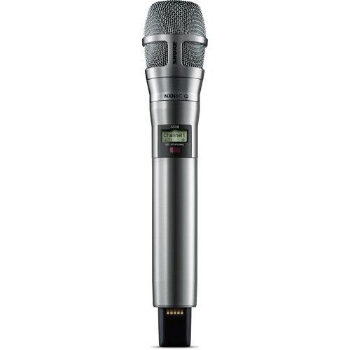 Shure Handheld Wireless Microphone Transmitter Nickel - ADX2/N8CN=-G57