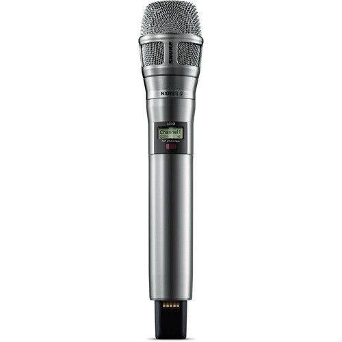 Shure Handheld Wireless Microphone Transmitter Nickel - ADX2/N8SN=-G57