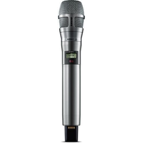 Shure Handheld Wireless Microphone Transmitter Nickel - ADX2FD/N8CN=-G57