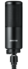 Shure Home Recording Microphone, BLACK W/ HARD MOUNT - SM4-K