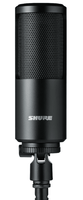 Shure Home Recording Microphone, BLACK W/ HARD MOUNT - SM4-K