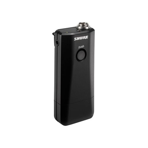 Shure Bodypack Transmitter with Integrated Omnidirectional Microphone and 4-Pin Mini Connector (TA4M) (Includes one SB901 Battery) - MXW1/O=-Z10