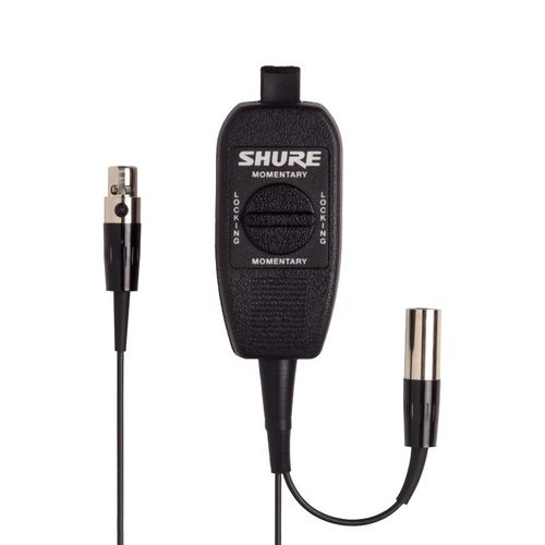 Shure In-line Mute Switch for LX1, PG1, PGX1, SC, SLX, T1, U1, UC1,ULX1, UR1 Bodypack Transmitters - WA360