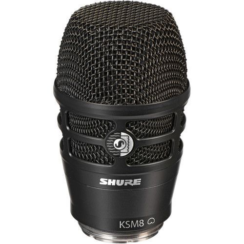 Shure Black KSM8 Wireless capsule for Shure Transmitters - RPW174