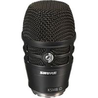 Shure Black KSM8 Wireless capsule for Shure Transmitters - RPW174