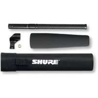 Shure Medium Condenser Shotgun Microphone with Case and Foam Windscreen - VP89M