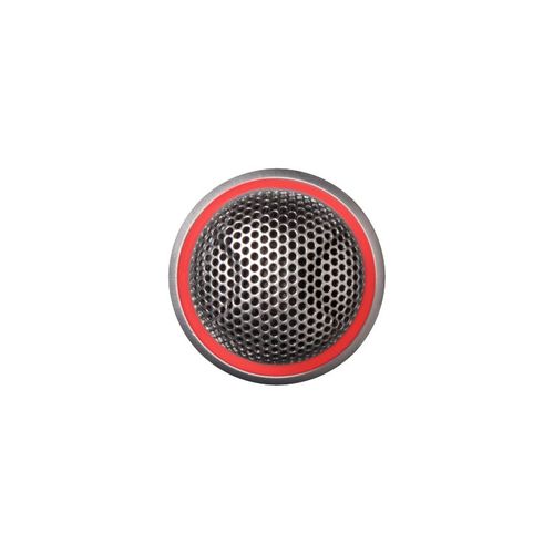 Shure Bushed Aluminum Button Mic, CARDIOID, remoteable LED, 5-Pin XLR (Female Connector Included) - MX395AL/C-LED