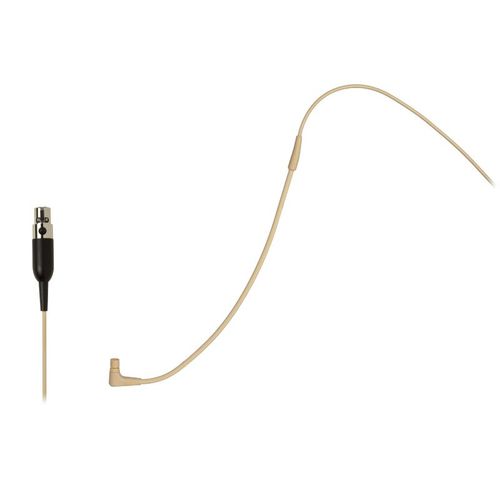 Shure Microphone Boom and Cable Assembly with 4-Pin Mini Connector (TA4F) for Beta 54 and WBH54B, Tan - RPM648