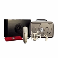 Shure Multi-Pattern, Large Diagphragm, Side-Address Condenser Studio Microphone (Cristal) - KSM44A/SL