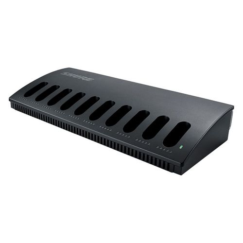 Shure NETWORKED CHARGING STATION, 10BAY SB930, US IEC POWER CORD - MXCWNCS-US