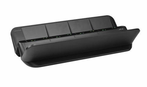 Shure Networked Dock - 8 Bay - Gooseneck - MXWNDX8G